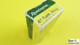 Remington .41 Remington MAGNUM Ammo. (1) Box of Remington 210-Grain Soft Point Ammo.