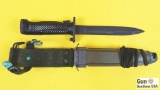 Military US M8A1 Bayonet. Excellent Condition. PWH Bayonet with USM8A1 In Green Scabbard, Bayonet fo