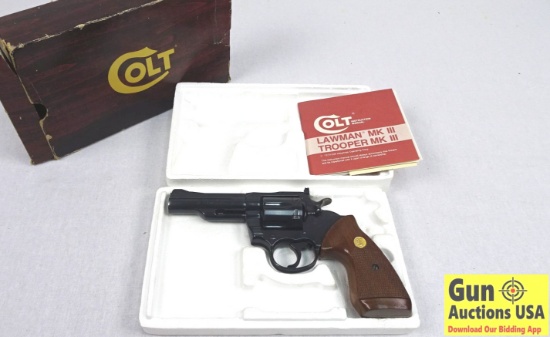 COLT TROOPER MKIII .357 MAGNUM Revolver Revolver.