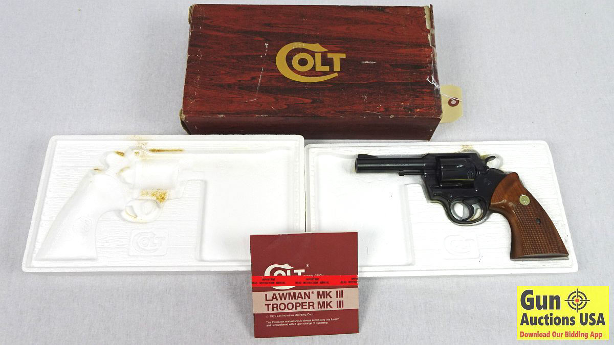 COLT LAWMAN MK III .357 MAGNUM Revolver. Like New | Proxibid