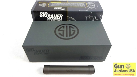 SIG SAUER SRD22X .22LR,.22 MAG, 17HMR Silencer. NEW in Box. for Both Pistols and Rifles. Titanium Tu