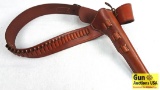 Texas Jack Leather Holster. Excellent Condition. This Great 38-50 Inch Waist Leather Holster Is Very