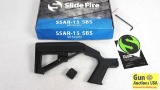 Slide Fire SSAR-15 SBS AR Style Bump Stock. Left Handed. Please be aware of your state & local laws