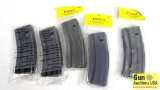 Brownells Magazines. NEW in Box. 5 Qty 30 Round Magazines For AR-15/M-16 Featuring Green Follower Ha