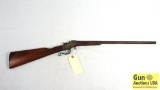 HOPKINS & ALLEN ARMS CO. FALLING BLOCK .22 LR Single Shot Rifle. Needs Some Repair. 20