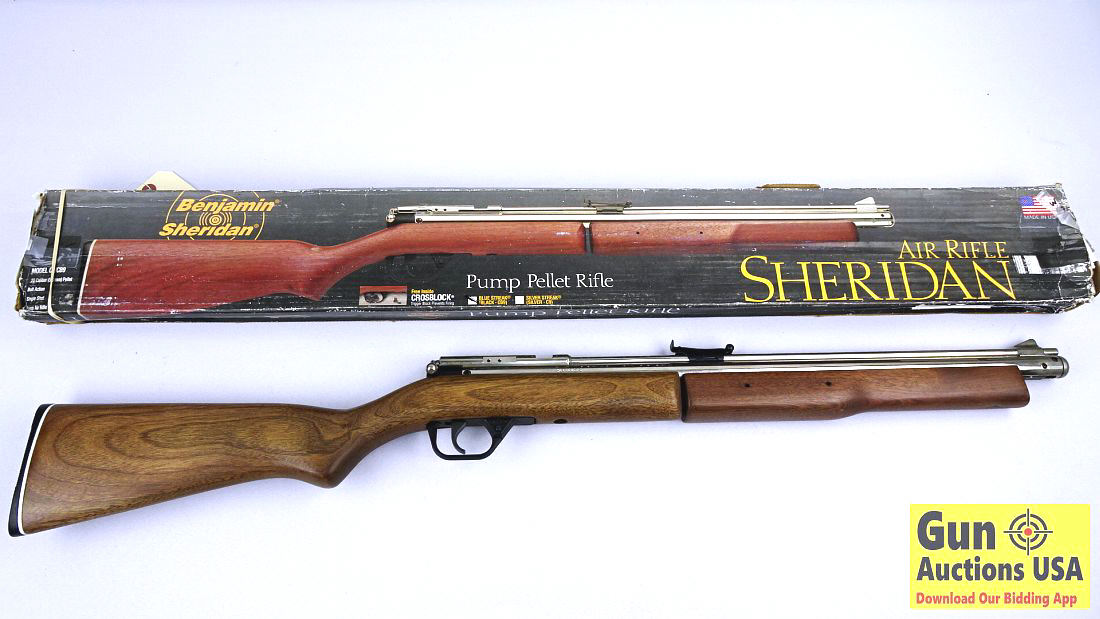 Benjamin Sheridan H20 Nickel Pellet Pistol 20 Cal New England AirGun