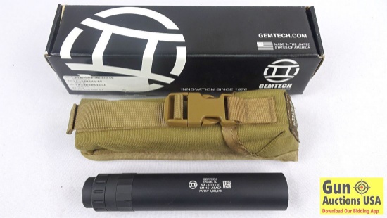 GEMTECH GM-45 .45 ACP NFA/Silencer. New In Box. In