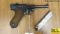 Deutsche Waffen und Munitionsfabriken (DWM) LUGER 9MM Semi Auto Pistol. Very Good Condition. 4