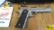 Kimber STAINLESS TARGET .45 ACP Semi Auto Pistol. Very Good Condition. 5