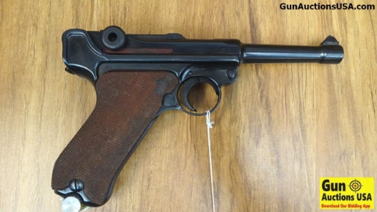 LUGER 1940 9MM Semi Auto Pistol. Very Good Condition. 4" Barrel. Shiny Bore, Tight Action This One i