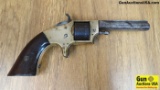 S&W By Rollin White Arms Co. .22S Revolver. Very Good Condition. This Unique Pistol was Originally P