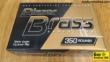 Blazer Brass 9MM Ammo. NEW in Box. 350 Rounds of 115 Grain Full Metal Jacket. Great For Range. . (32