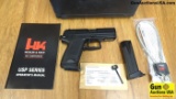H&K USP COMPACT .40 S&W Semi Auto Pistol. Excellent Condition. 3.5
