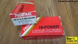 Federal HPB .32 H&R Magnum Ammo. NEW in Box. 2 Boxes of 50 - (95) Total 85-Grain Jacketed Hollow Poi