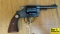 COLT POLICE POSITIVE .38 SPECIAL Collector Revolver. Excellent Condition. 4