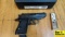 Walther PPK 9MM KURTZ Imported by S&W Semi Auto Pistol. Like New. 3