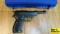 Walther P38 9MM Semi Auto Pistol. Excellent Condition. 4.5