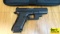 Glock 17 9MM Semi Auto Pistol. Very Good. 4.5