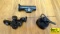 Redfield Sights. Very Good. Steel Micrometer Rear & Globe Front with Palm Guard.. (34817)