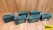 Military Issue 7.62 MM Ammo Cans. Excellent Condition. 6 In Total 7.62 MM Military Issue Green Ammon