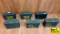 Military Issue 7.62 MM Ammo Cans. Excellent Condition. 6 In Total 7.62 MM Military Issue Green Ammon