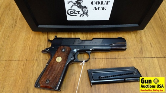 COLT ACE .22 LR Semi Auto Pistol. Very Good. 5" Barrel. Shiny Bore, Tight Action For those of You Wi