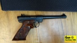 Ruger MK I .22 LR Semi Auto Pistol. Very Good. 7