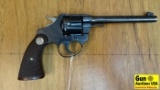 COLT POLICE POSITIVE .22 WRF Collector Revolver. Very Good. 6