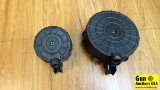 2 Pro Mag 12 Ga. Drum Mags. Excellent Condition. One 12 Round Drum Mag and One 20 Round Drum Mag. Pl