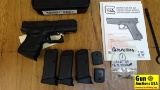 Glock 27 .40 S&W Semi Auto Gunny Approved Pistol. Like New. 3.25