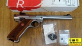 Ruger MK IV COMPETITION .22 LR Semi Auto Tack Driver Pistol. Excellent Condition. 7