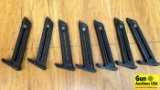 Ruger 22LR Mags. Excellent Condition. Seven 10 Round Magazines.. (34147)
