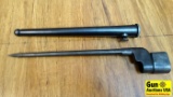 Enfield Spike Bayonet. Very Good. This Bayonet is in Round Spiked Configuration in 8 Inches and Stam