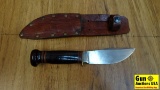 Marbles Knife. Very Good. An Original Marble's Upswept Skinner from the Gladstone MI Plant. Stacked