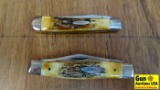 Case XX 5154SSP, 5275SSP Knives. Excellent Condition. 2 Very Nice Pocket Knives. The 5275 is a 2 Bla