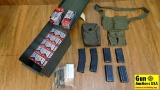 .30 cal Ammo, Mags & More. 17 Boxes 50 Rounds Each, 110 gr. FMG, Four 20 Round Mags, Two 30 Round Ma
