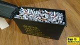 Various 9mm Mixed Lot Ammo. Can Full of Loose Ammo. Over 34 lbs including Can. (34786)