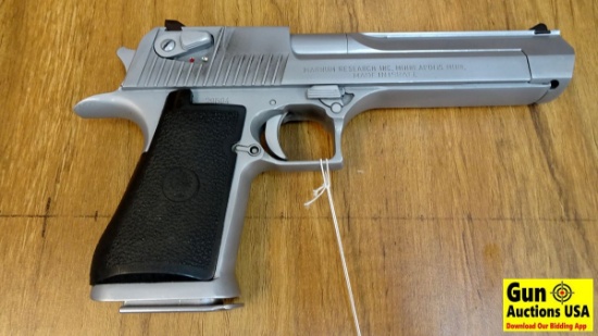 ISRAEL MILITARY DESERT EAGLE .44 MAGNUM Semi Auto Magnum Pistol. Very Good. 6" Barrel. Shiny Bore, T