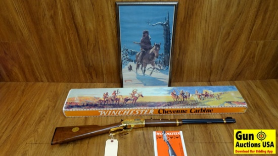 Winchester MODEL 9422 - CHEYENNE CARBINE .22 LR Lever Action Collector Rifle. Like New. 20" Barrel.