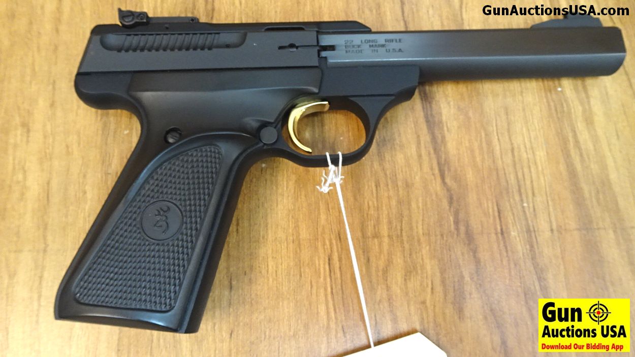 Browning BUCK MARK .22 LR Semi Auto Pistol. | Proxibid