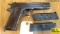 COLT 1911 GOVERNMENT MODEL .45 ACP Semi Auto Collector's Pistol. Good Condition. 5