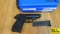 SIG SAUER P232 9MM KURTZ Semi Auto Pistol. Very Good. 3.5