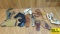 Hunter, Safari Land Holsters. Good Condition. 11 In Total Holsters, Please See Pictures. . (36529)
