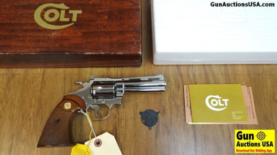 COLT DIAMONDBACK .38 S&W Collector's Revolver. Like New. 4" Barrel. Shiny Bore, Tight Action A Racy