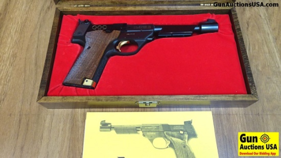 HIGH STANDARD 1980 OLYMPIC MODEL .22 Short Semi Auto Collector Pistol. Like New. 6.75" Barrel. Shiny