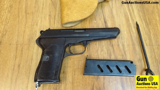 CZECH CZ 52 7.62 Semi Auto Pistol. Very Good. 5" Barrel. Shiny Bore, Tight Action These Strong Czech