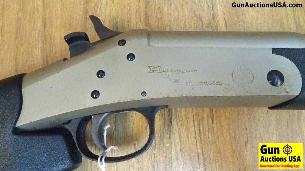 HARRINGTON & RICHARDSON TAMER SB1 .410 ga. Single Shot Shotgun. Very Good.  19.25" Barrel. Shiny Bore | Guns & Military Artifacts Shotguns Single Shot  Shotguns | Online Auctions | Proxibid