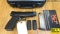 Springfield XDM-9 9MM Semi Auto Pistol. NEW in Box. 4.5