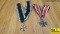 Metals. Very Good. A Nazi Iron Cross 1939 With Ribbon, and a Fraternity Metal with Ribbon. . (37032)