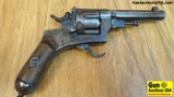 GLISENTI T-11 Revolver. Good Condition. 4.25